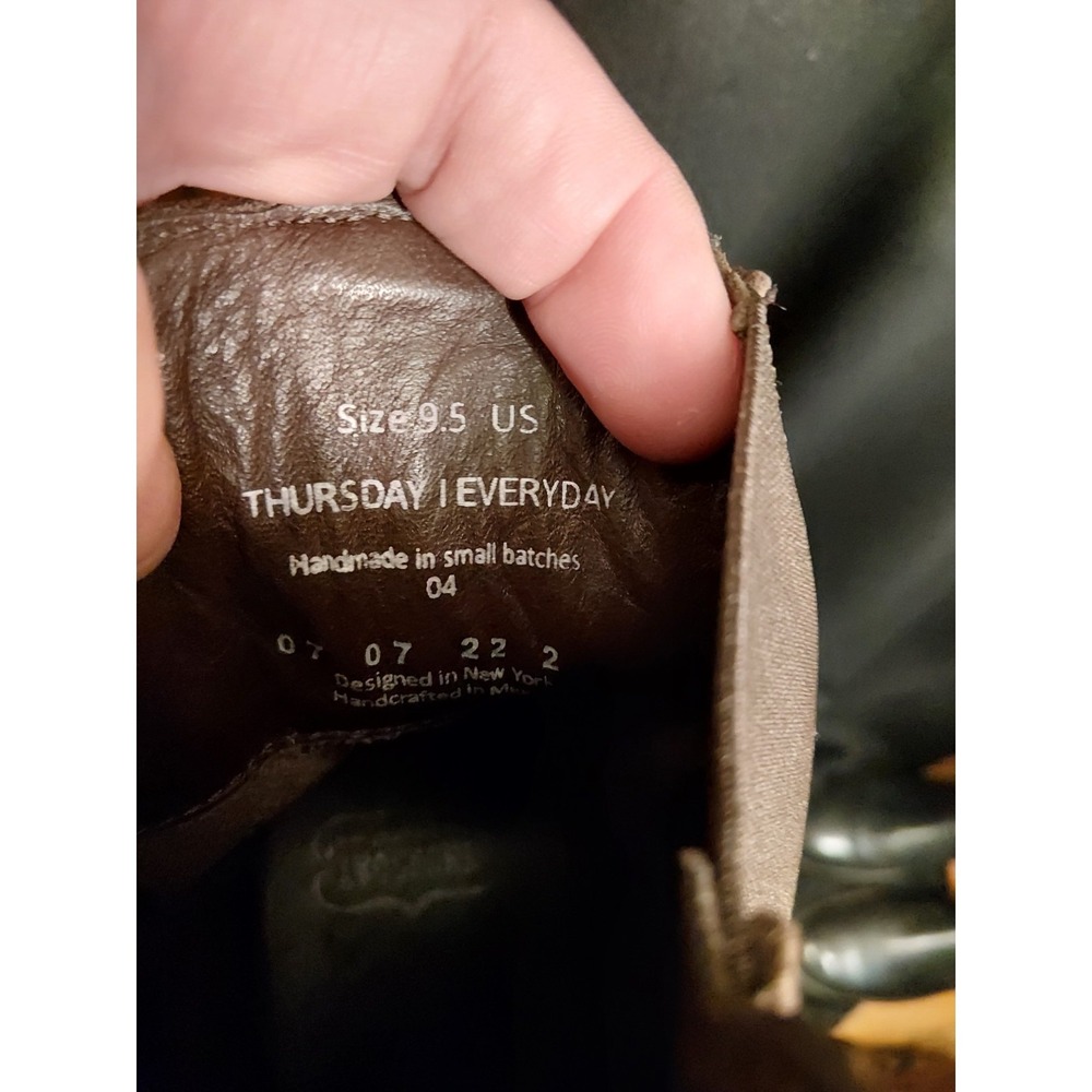 Thursday Boot Co. Legend Chelsea Boots Men's 9.5 US Brown Matte Lug Sole Unworn - Picture 2 of 11